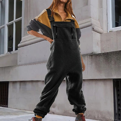 Marie | Verstellbarer Fleece-Overall