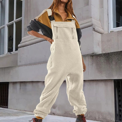 Marie | Verstellbarer Fleece-Overall