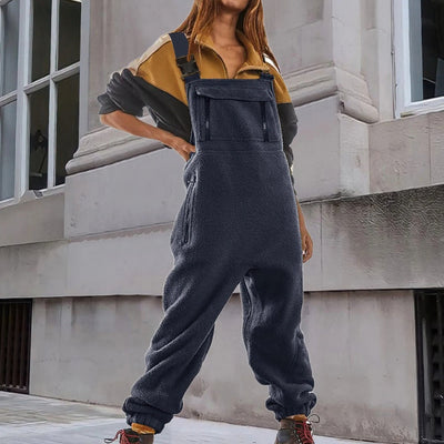 Marie | Verstellbarer Fleece-Overall