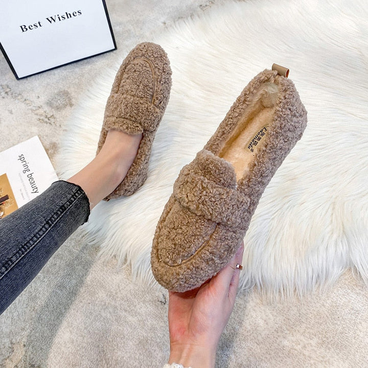 Alessia | Teddy Loafers