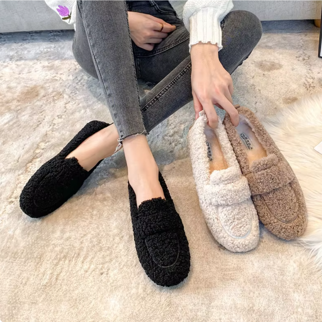 Alessia | Teddy Loafers